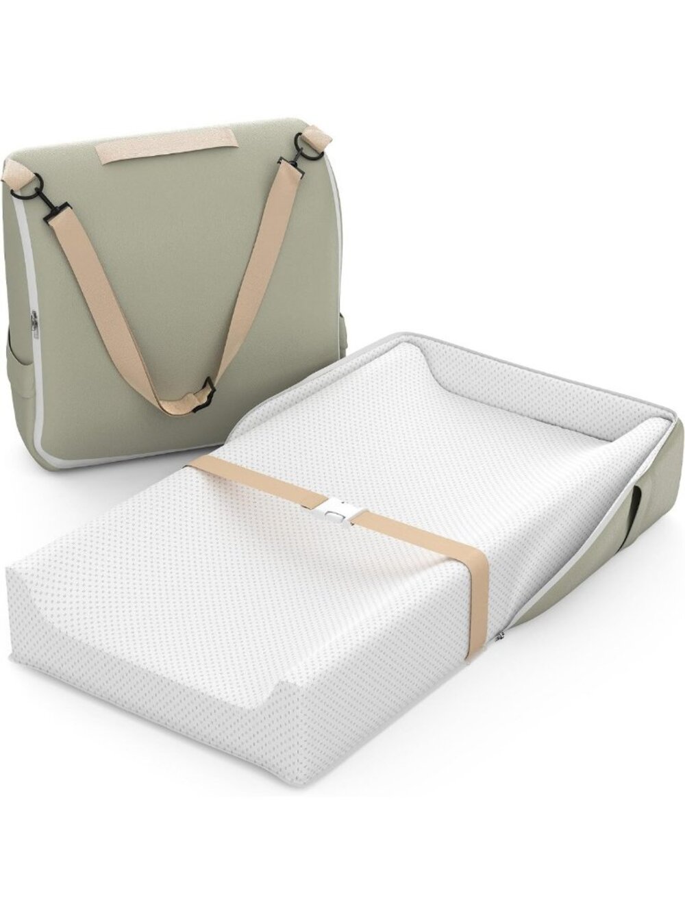 Portable Baby Changing Pad - Waterproof Travel Diaper Mat, Backpack Style